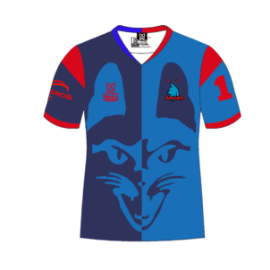 Maillots Servals XV – avec personnalisation