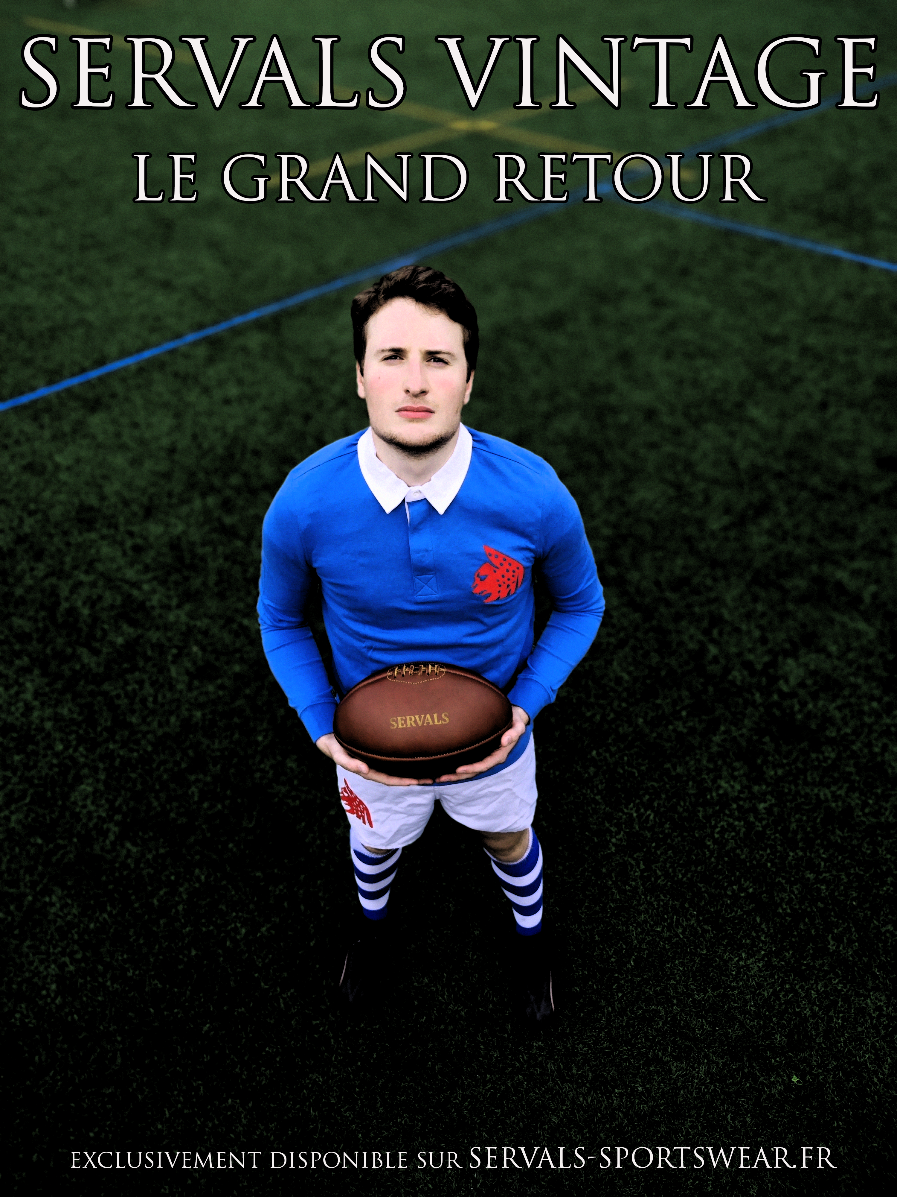 Polo manches longues Servals Vintage